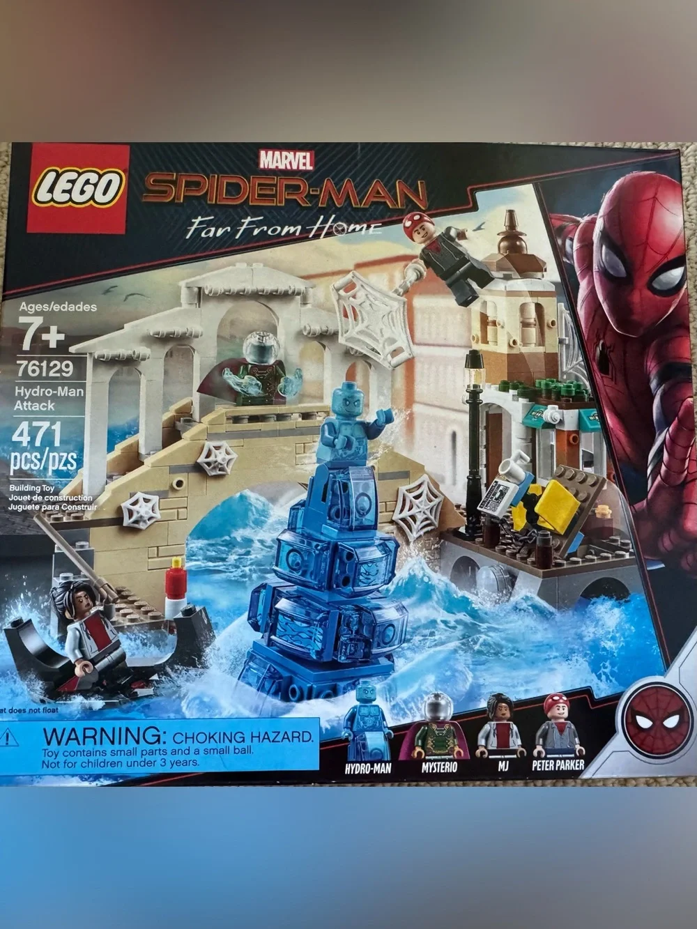 Lego Marvel Spider-Man Hydro-Man Attack Set